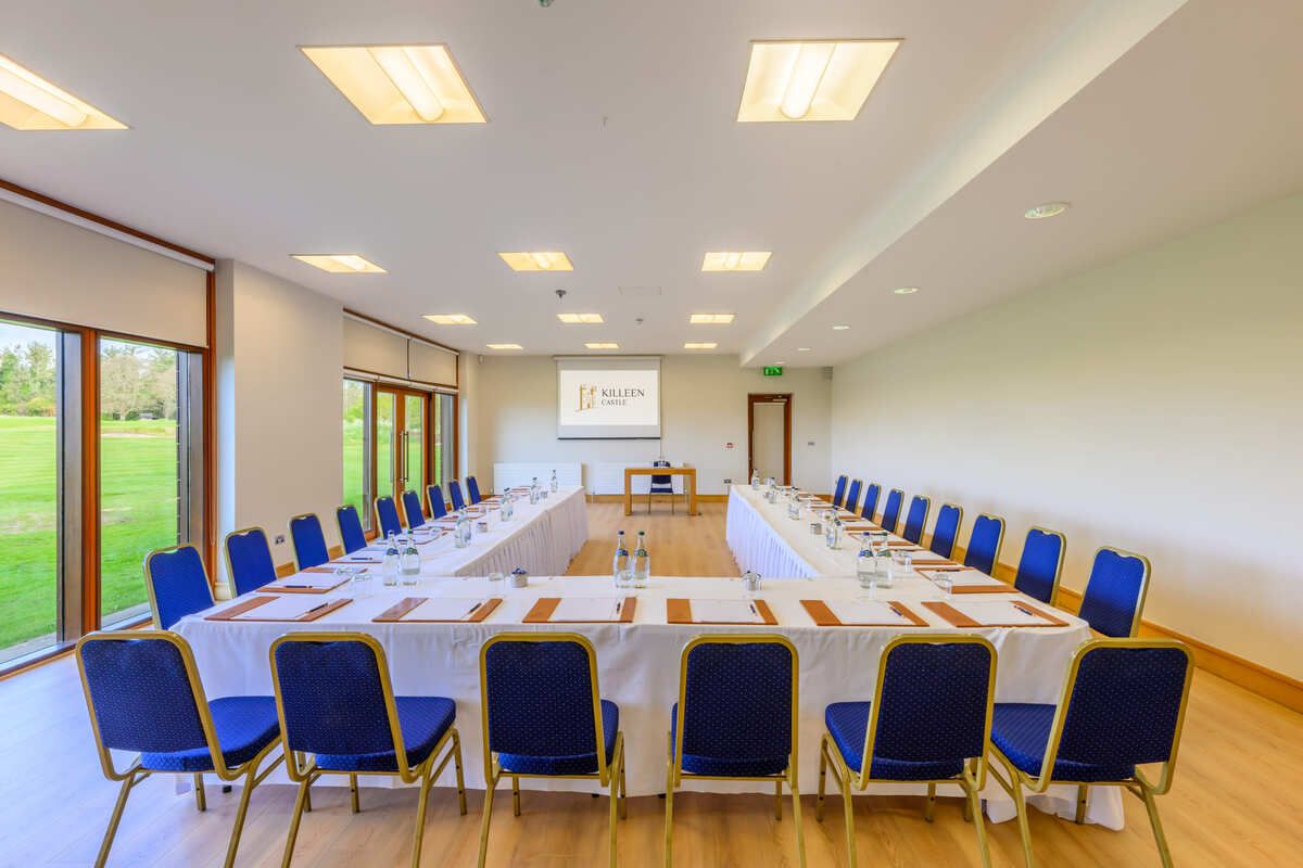 Killeen Castle Woodland Suite Meeting and Events Conference Set Up
