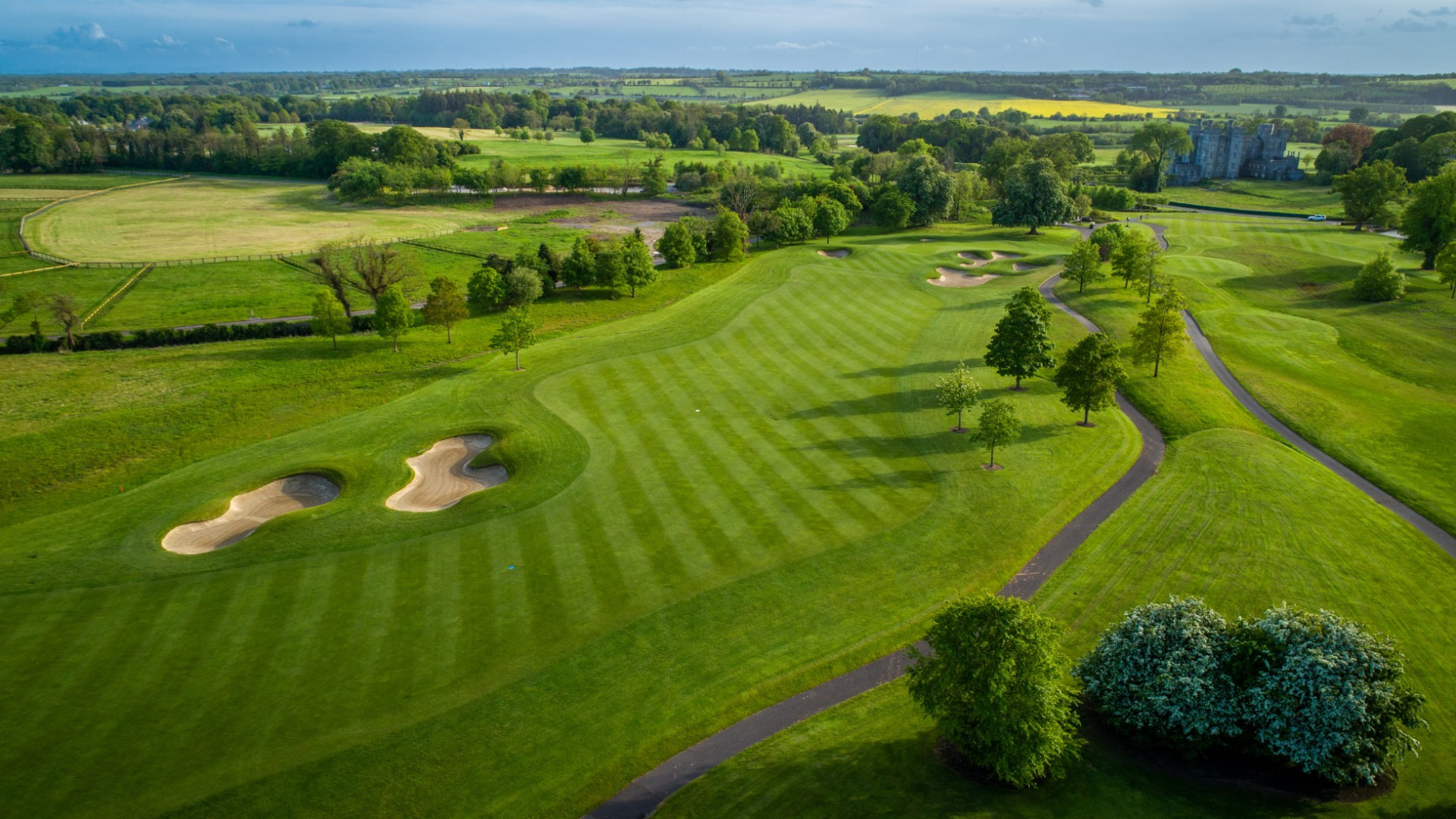 Killeen castle Course Flyover