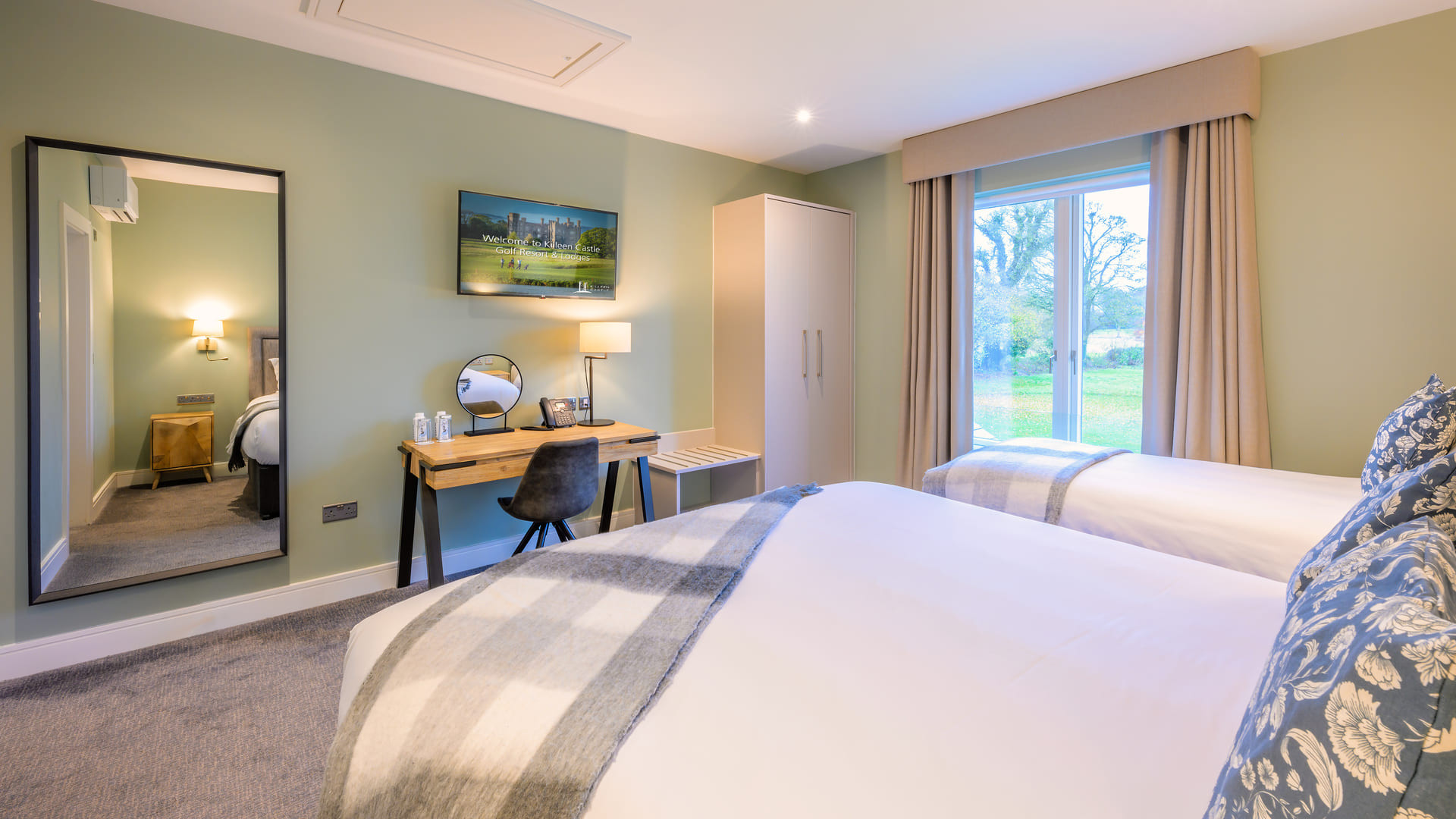 Classic guestroom at killeen castle www.killeencastle.com