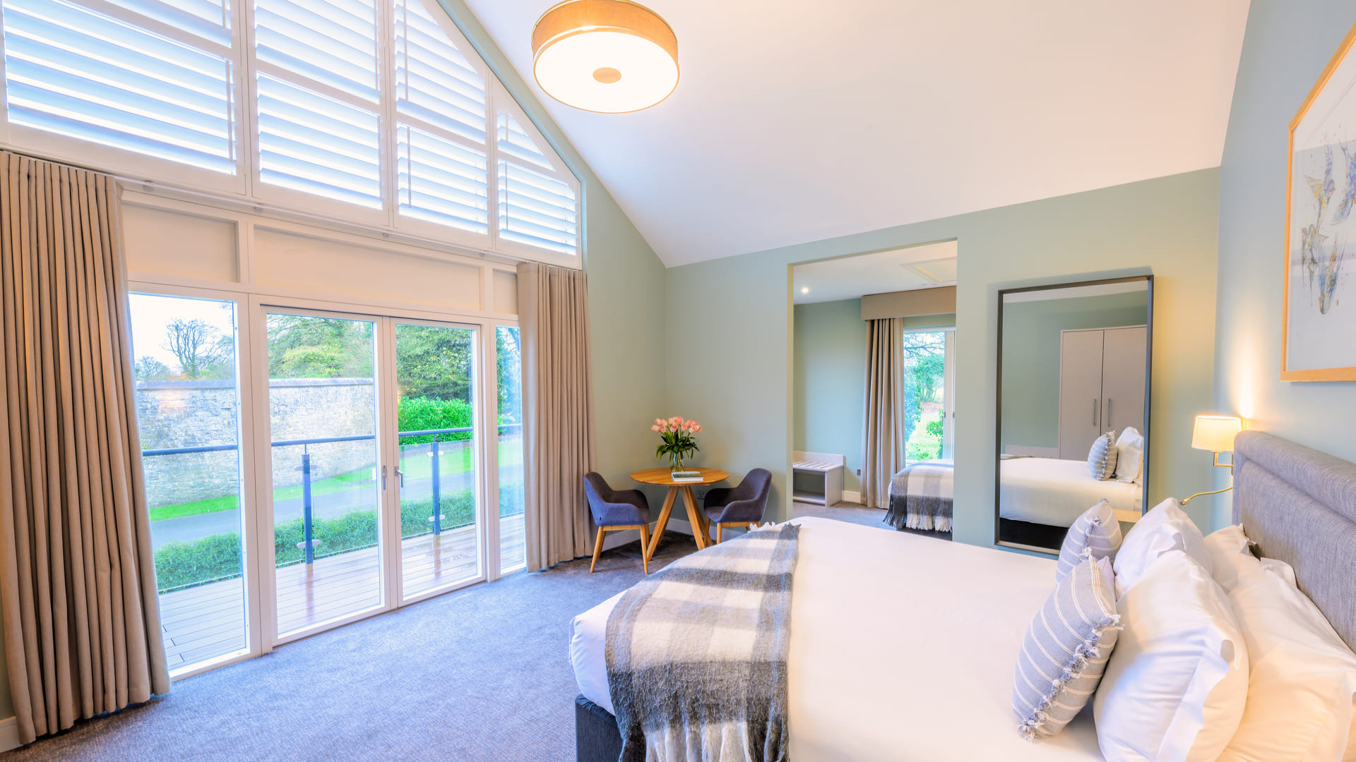 Deluxe guestroom at killeen castle www.killeencastle.com