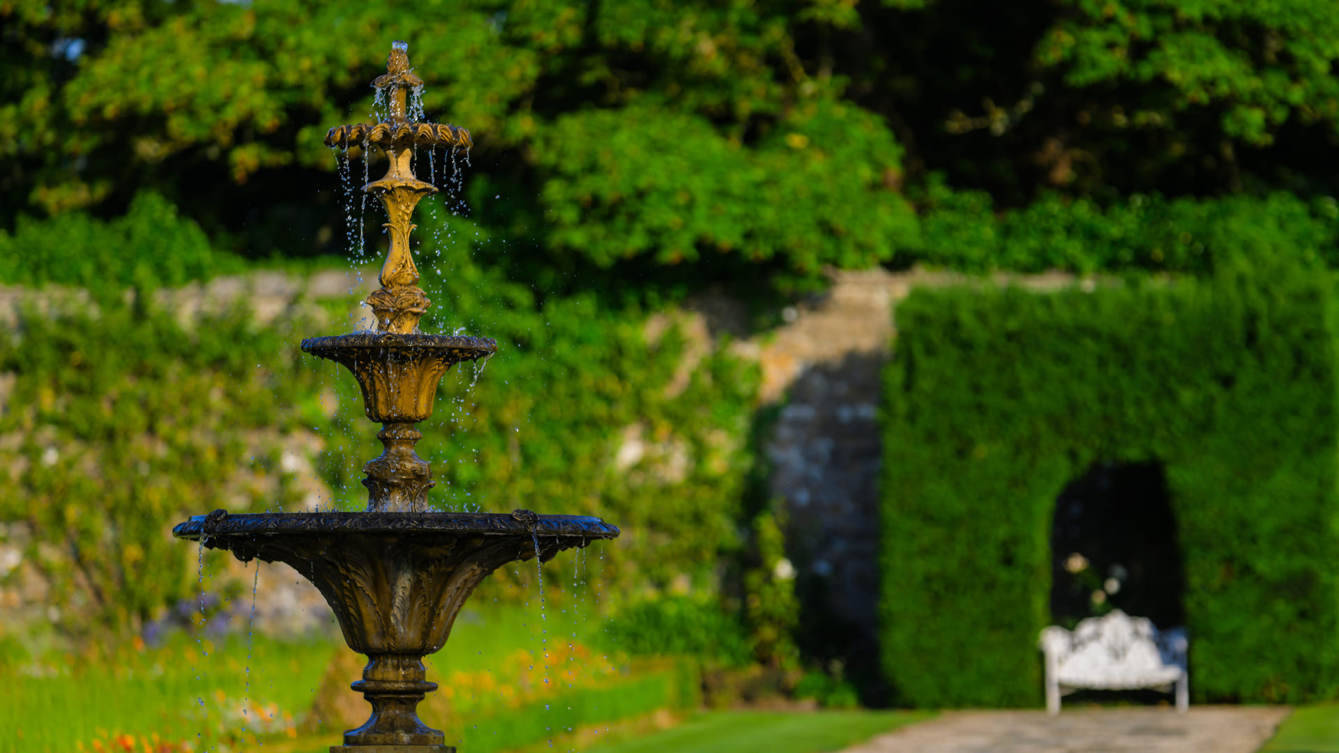 Killeen castle water feature landscape www.killeencastle.com