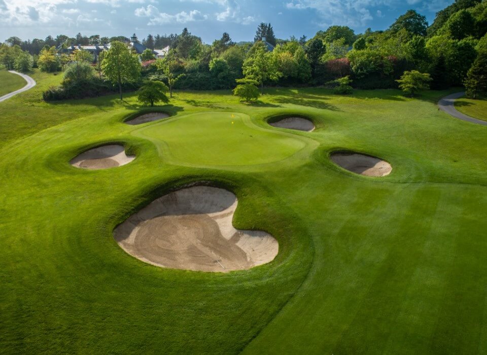 Hole  at killeen castle www.killeencastle.com