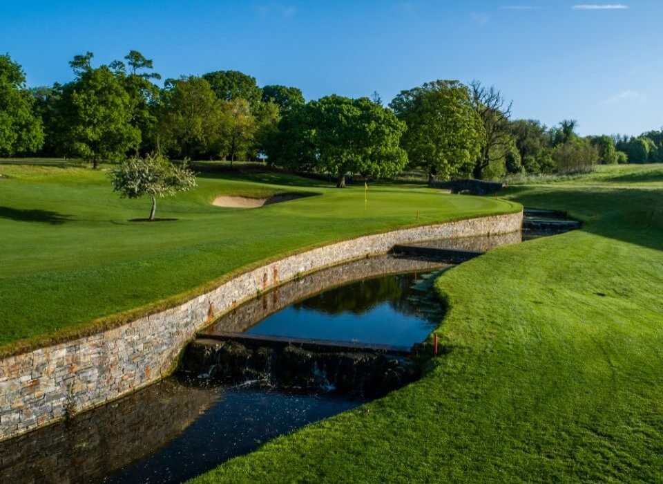 Hole  at killeen castle www.killeencastle.com