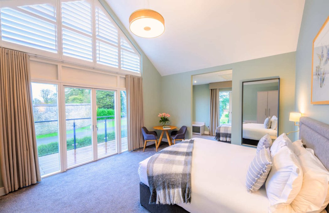 Deluxe guestroom at killeen castle golf resort www.killeencastle.com